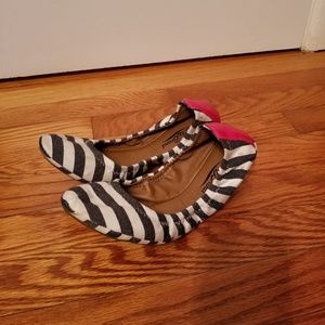Lucky Brand Striped Flats